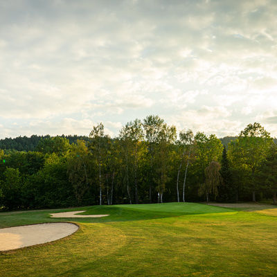 Bahn 10 des Golfclub Oberfrankens bei Thurnau