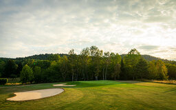 Bahn 10 des Golfclub Oberfrankens bei Thurnau